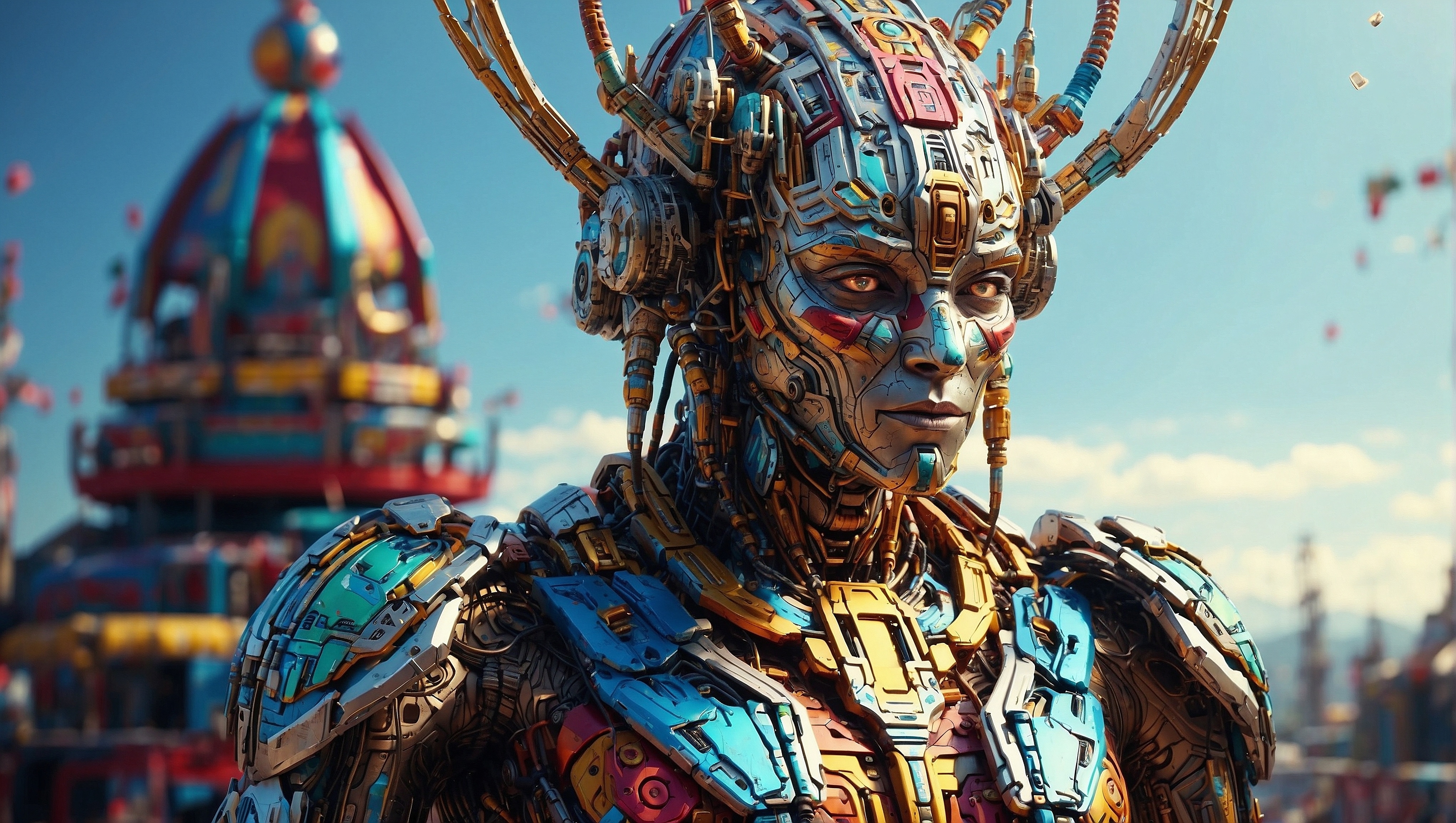 Default_colorful_metal_Jester_mecha_meditating_in_Aztec_Mantis_1_4690ac08-f7be-4af0-ba47-49fa7ccd7377_0.jpg
